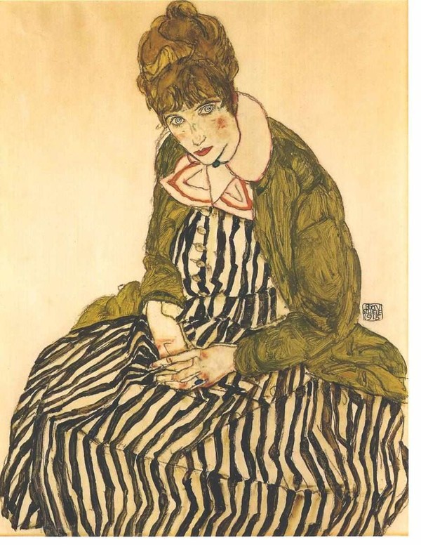 Edith_Schiele 1915, Egon Schiele
