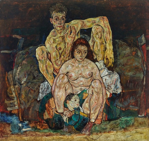 The Family, 1918_Galerie_Belvedere