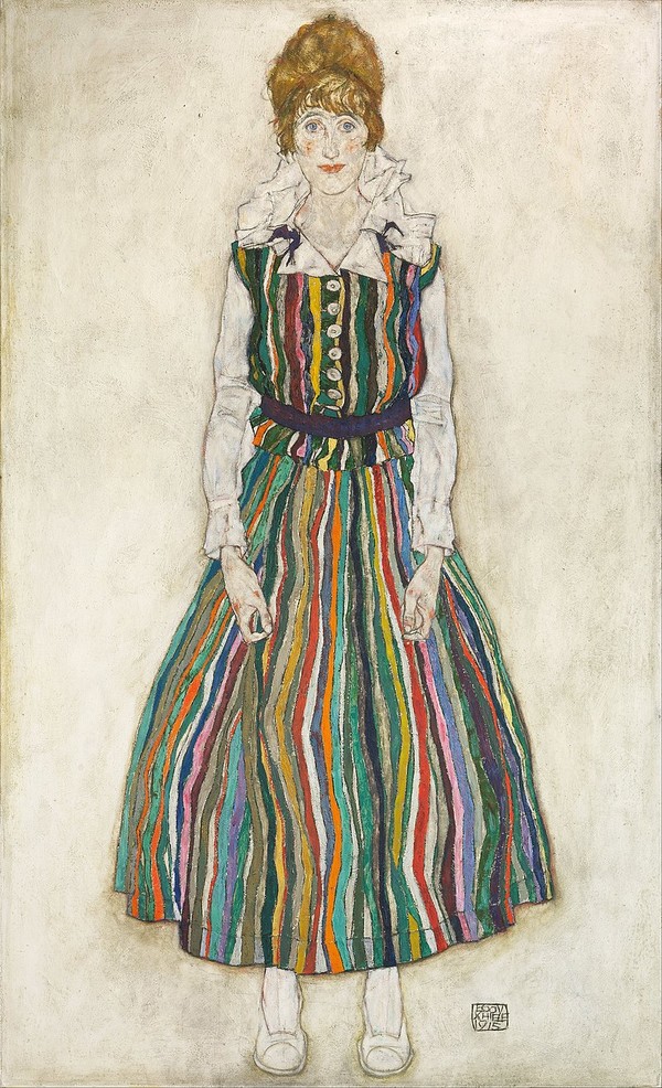 Portrait of Edith (the artist's wife) Egon Schiele