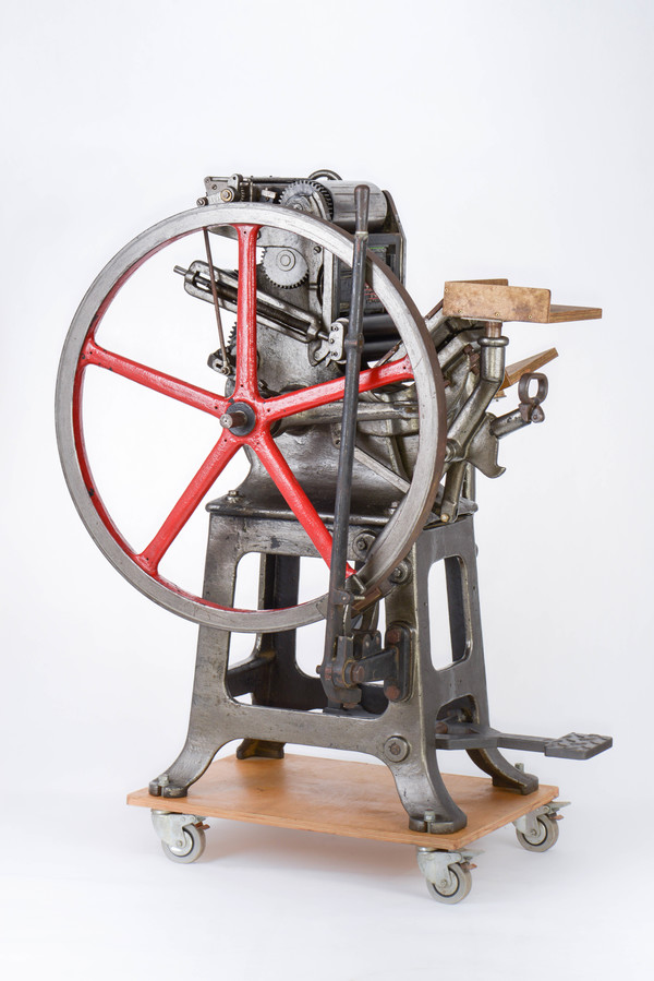 MKA maszyna drukarska - photo by Kacper Zagdan