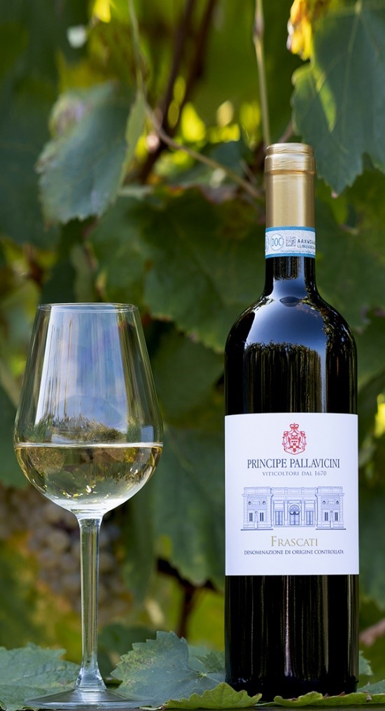 Frascati DOC Principe Pallavicini. Photo Credits: www.principepallavicini.com