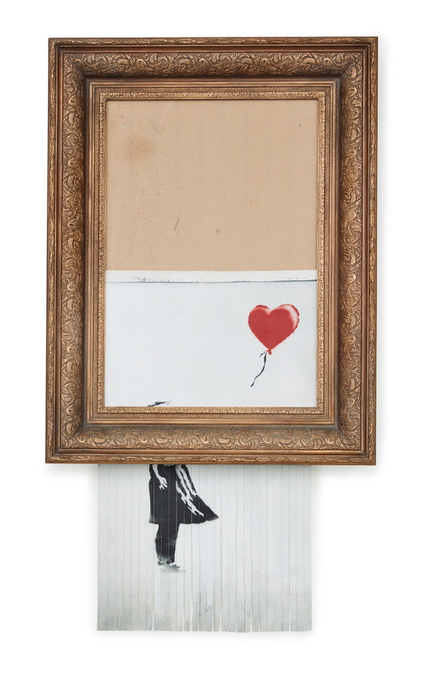 Girl with Balloon(풍선과 소녀) 뱅크시 ©BANKSY 2023