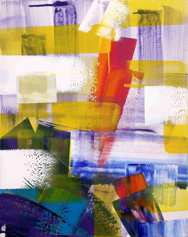 박은진, 파동Ⅸ, 2023, 캔버스에 아크릴릭, 90×72.7㎝