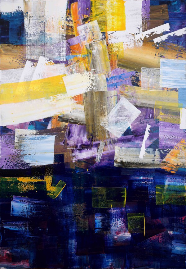 박은진, 파동Ⅰ, 2023, 캔버스에 아크릴릭, 193.3×130.3㎝