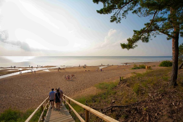 Saulkrasti, Beach