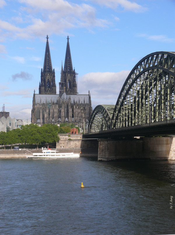 라인 강과 쾰른 대성당