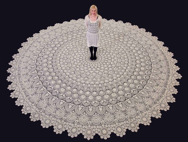 Largest Koniakow Lace Doily 2013