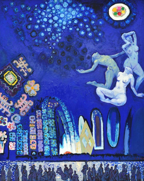 루미나리에 162.2x130.3cm oil on cvanvas,2016