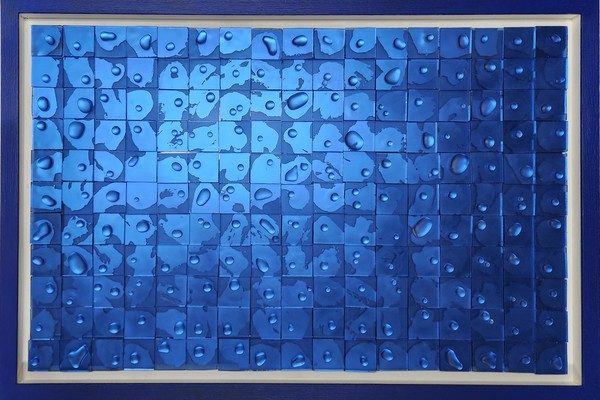 고성희, 기억공간 20-8, 2020, 청경 sandblasted, 93x63cm