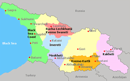 Georgia wine regions. Photo Credits www.winencsy.com