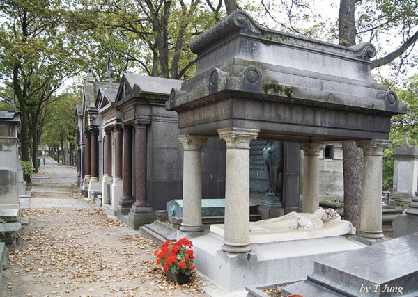 알렉상드르 뒤마 피스의 묘소