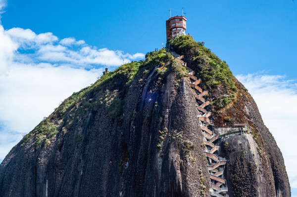 The top of El Peñol Rock courtesy of ProColombia