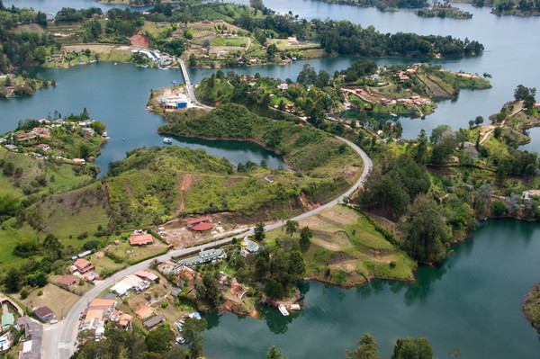 Surroundings of Guatape  courtesy of ProColombia
