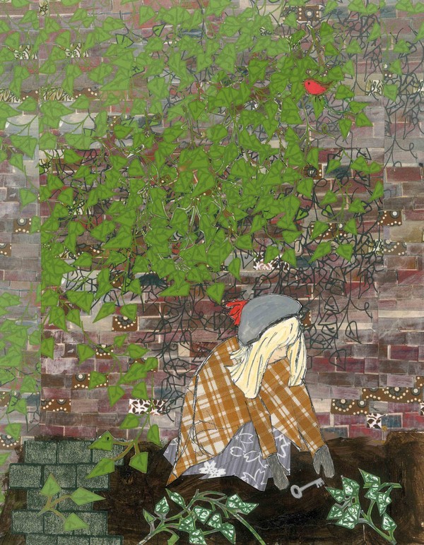 ⓒLauren Child, The Secret Garden by Frances Hodgson Burnett, illustrated by Lauren Child, published by Puffin