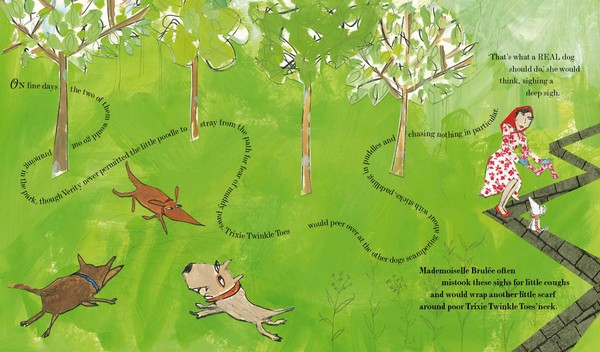 ⓒLauren Child, Who wants to be a poodle by Lauren Child, published by Puffin