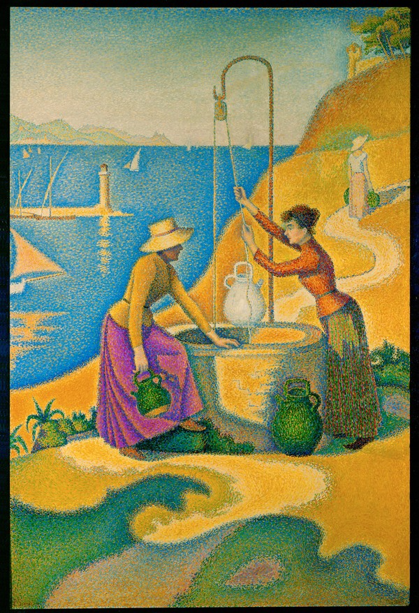 Femmes au puits_Paul Signac(1892)