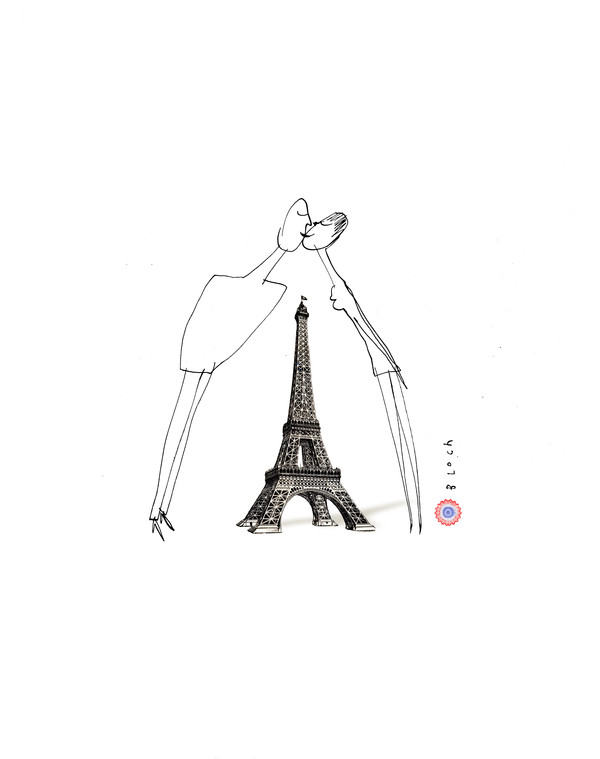 에펠탑에서의 키스ⓒSerge Bloch