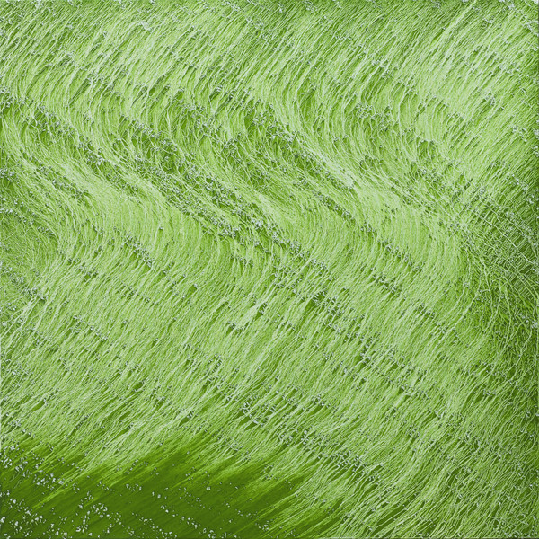 채성필, 대지의 몽상(230728), 2023, Natural Pigments on canvas, 150×150cm