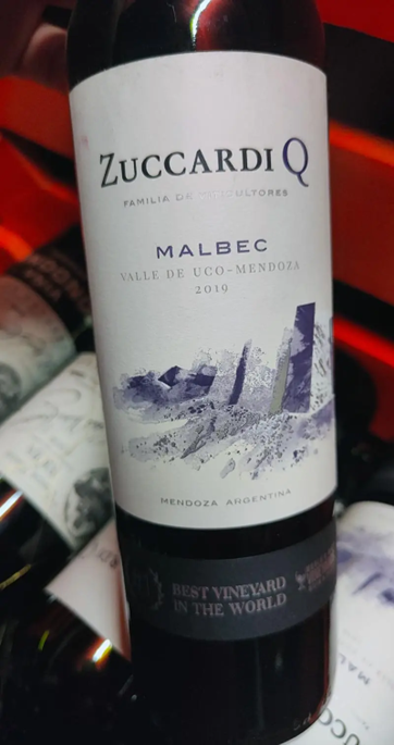 Malbec wine from Zuccardi winery. Photo Credits www.winedharma.com