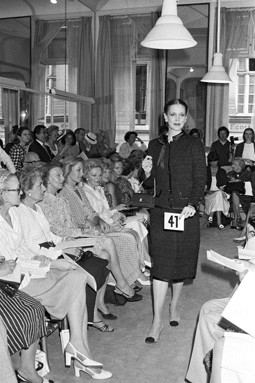 Chanel show, 1981