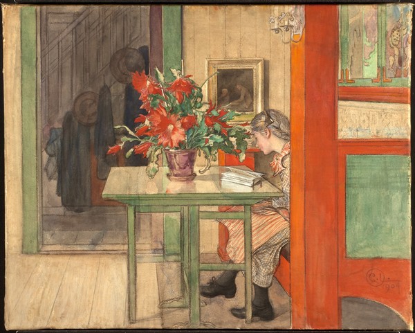 Carl Larsson_Lisbeth Reading ©Nationalmuseum Stockholm