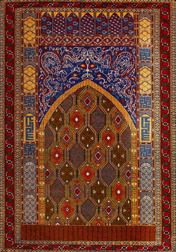 Fig. 5. Sahragul Peshshiyeva. Seyit Jemal ad-Din Monument. 2019