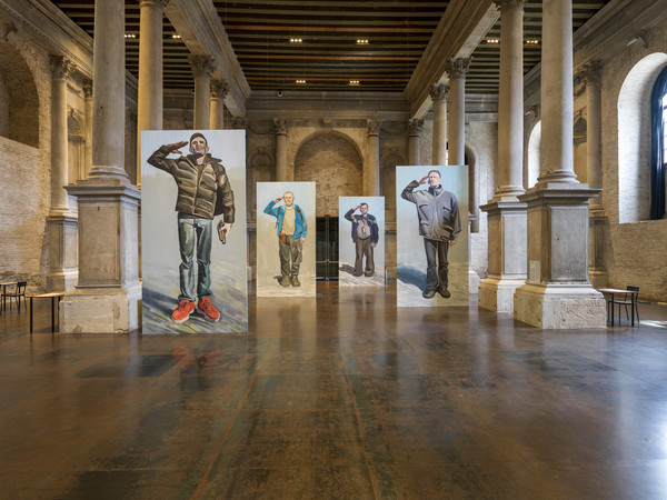 Lesia Khomenko, Max in the Army  (series), This is Ukraine_ Defending Freedom , Venice 2022, Courtesy PinchukArtCentre