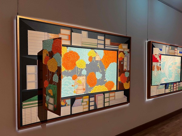 안성민, 공존_두개의 세상_02 (Coexistence_parallel worlds_01,   122x188 cm, 2023