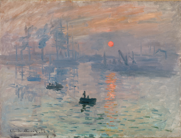 Monet, Impression, Soleil Levant, 1872 © musée Marmottan Monet, Paris / Studio Baraja SLB