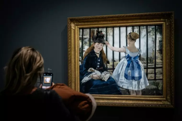 Le chemin de fer _ Manet