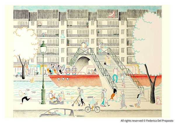 Canal Saint-Martin ⓒFederica Del Proposto