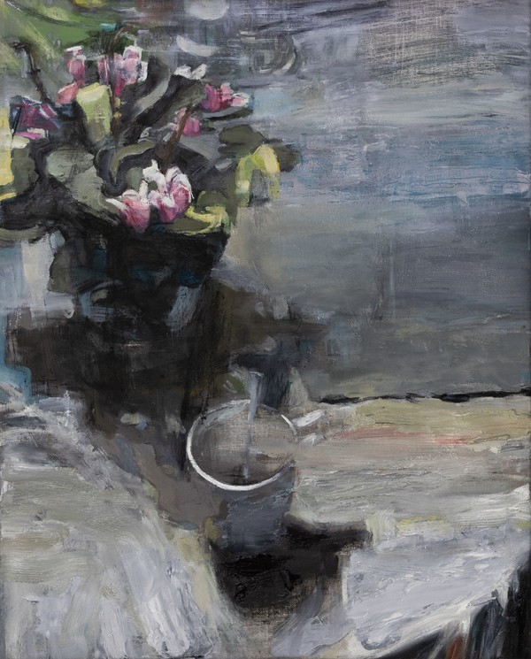 ⓒsimon-mazula_morning-coffee-2024-oil-on-linen-canvas-77x62cm