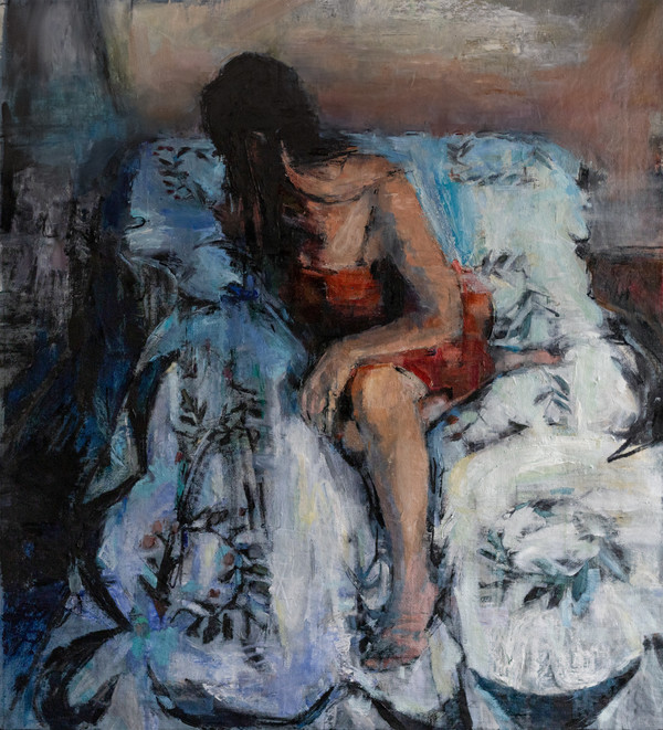 ⓒSimon-Mazula_2023_What_was_that_dreamNo1_110x100cm-oiloncanvas