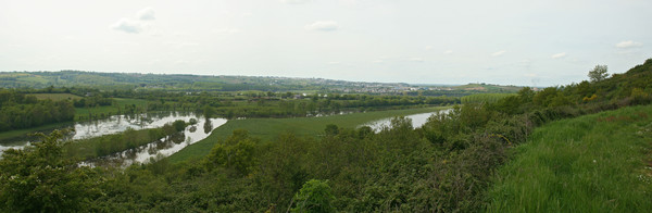 Layon River, one of the tributaries of the Loire River that play an important role in viticulture of the Anjou wine region. Credits: CC BY-SA 3.0 www.wikipedia.org