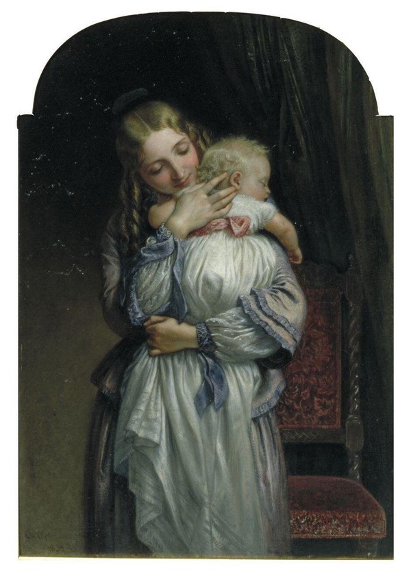 Mother and Child_Chales West Cope(1852)