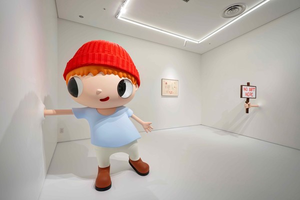 No art here, installation, Javier Calleja 2020-3 ⓒ Javier Calleja Courtesy of NANZUKA