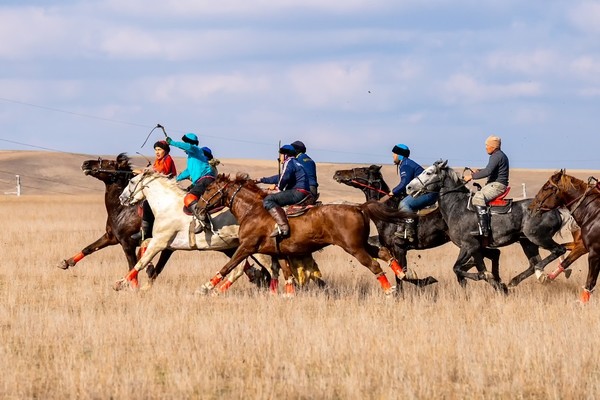 코크파르 (Kokpar)는  독특한 유목민의 스포츠입니다