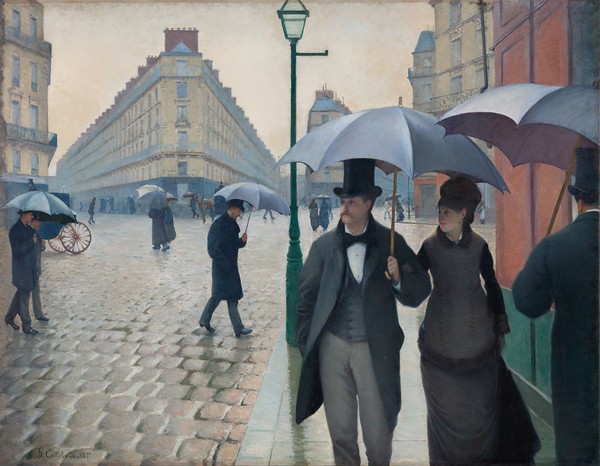 Paris Street, Rainy Day_Gustave Caillebotte(1877)