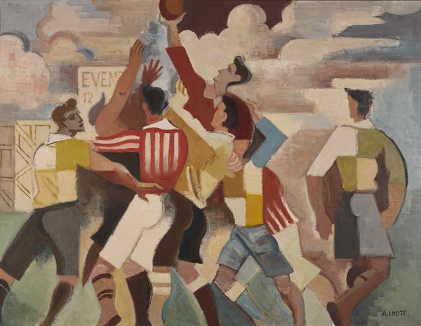 앙드레 로뜨. 럭비, 1937 © musée Antoine Lecuyer, Saint- Quentin © ADAGP, Paris 2024