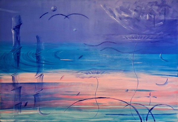 브릴란테(brillante)의 향수 90.9×65.1cm,Oil on canvas,2024