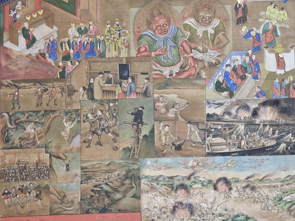 일제강점기 생활상 탱화