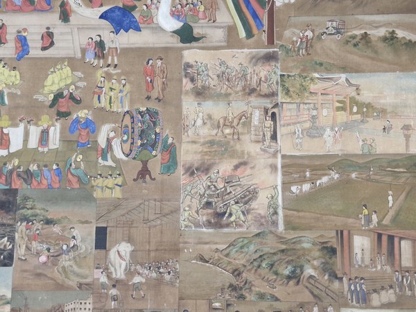 일제 강점기 생활상 탱화