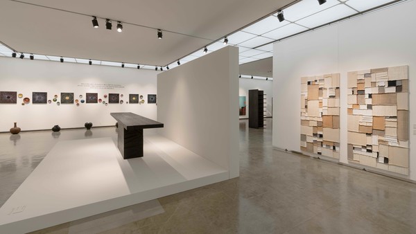 나무의 시간 전시 전경