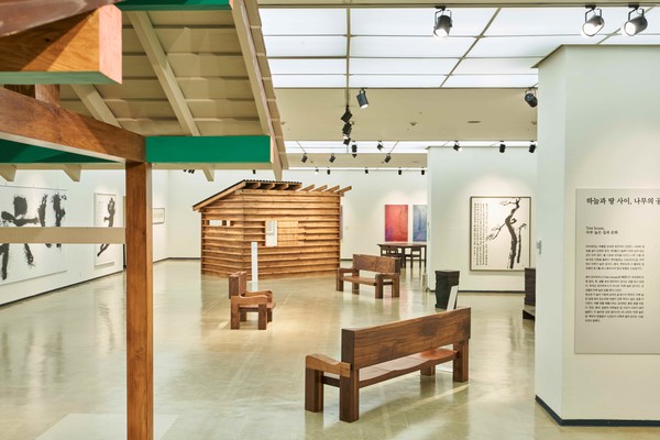 나무의 시간 전시 전경  Peter Zumthor