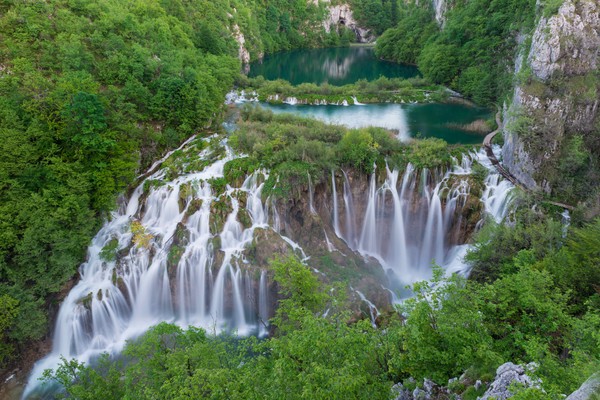 Plitvice waterfall, by Luka Esenko (for the Croatian National Tourist Board)