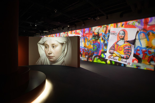 1관(이머시브관) 모나리자 이머시브(Mona lisa Immersive) : Photo ⓒ뮤지엄엘