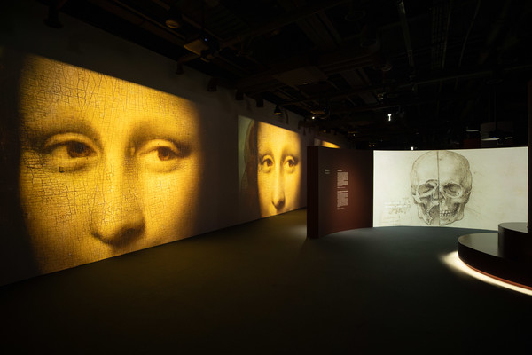 1관(이머시브관) 모나리자 이머시브(Mona lisa Immersive) : Photo ⓒ뮤지엄엘