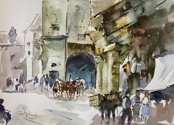 Al teatro di Marcello a fine _800