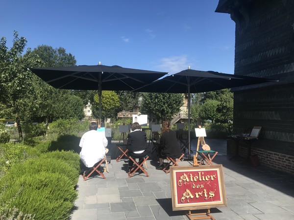 아뜰리에 (C) la Ferme St-Siméon  