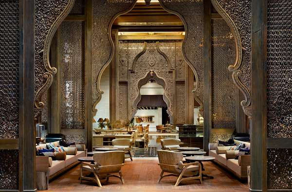 호텔 곳곳을 인도네시아 전통문양으로 장식한 켐핀스키 발리 (사진_팜투어)